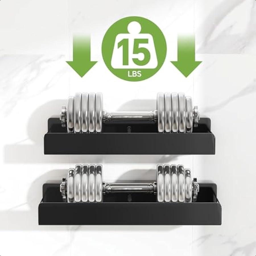 2 Pack Spice Rack Wall Mount for Home Kitchen Pantry Organizers and Storage