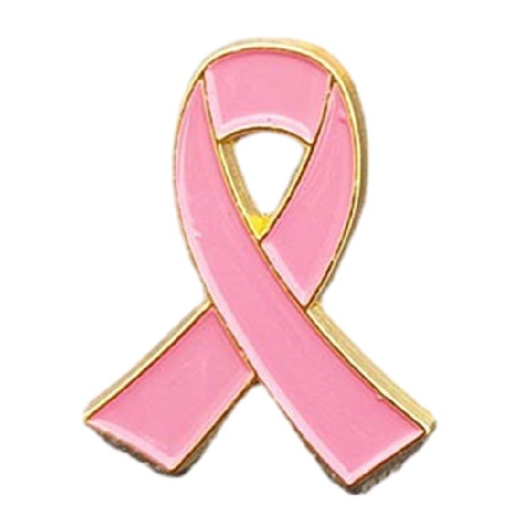 Breast Cancers Awareness Pins Small Ribbon Lapel Pins Metal Brooch Hope Ribbon Pins Gift for Girls Women Girls Clothes