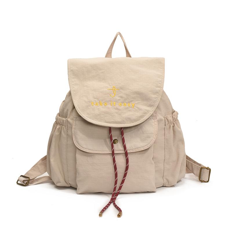Backpack Ladies Large Capacity Backpack Leisure College Style School Bag Commuter Travel Backpack