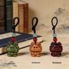 Sandalwood Dragon Zodiac Keychain & Phone Charm