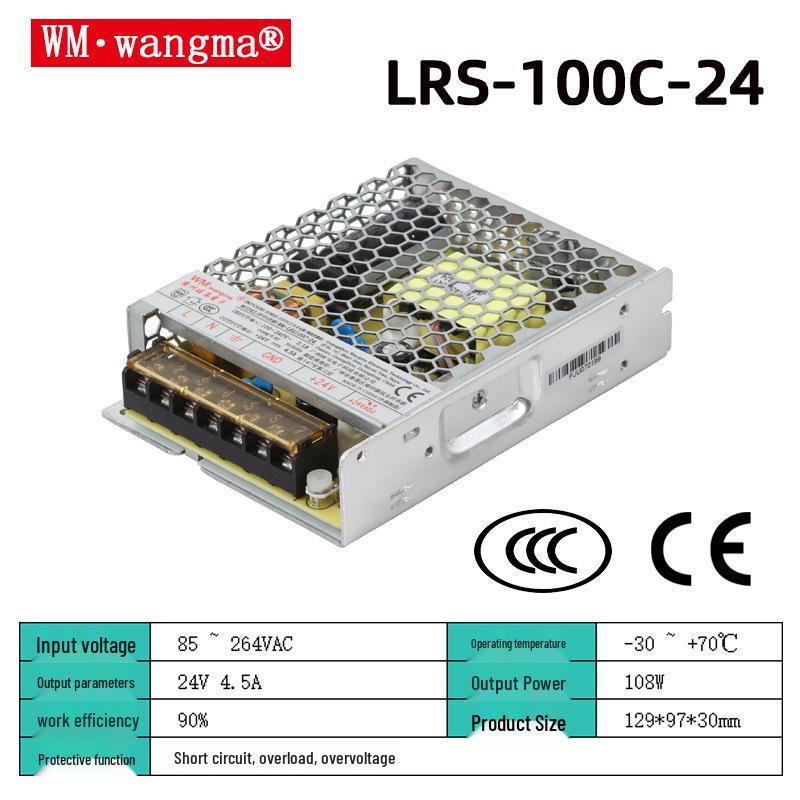 35W-450W Single Output Switching Power Supply: 5V/12V/15V/24V/36V/48V for 3D Printers