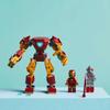 LEGO Marvel Iron Man Mech vs. Ultron Hračka Narozeninový dárek Kostky Vzdělávací Chlapci Dívky Děti Věk 6 7 8 9 Marvel Zboží Figurky 76307