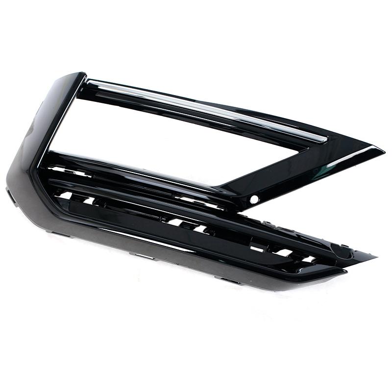 For VW Tiguan R-LINE 2017 2018 2019 Car Front Fog Light Bumper Frame Trim Panel Lower Center Grille Foglight Frame Accessories