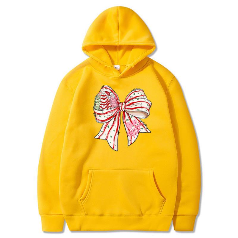 Autumn/Winter Couple's Printed Christmas Hoodie for Men and Women