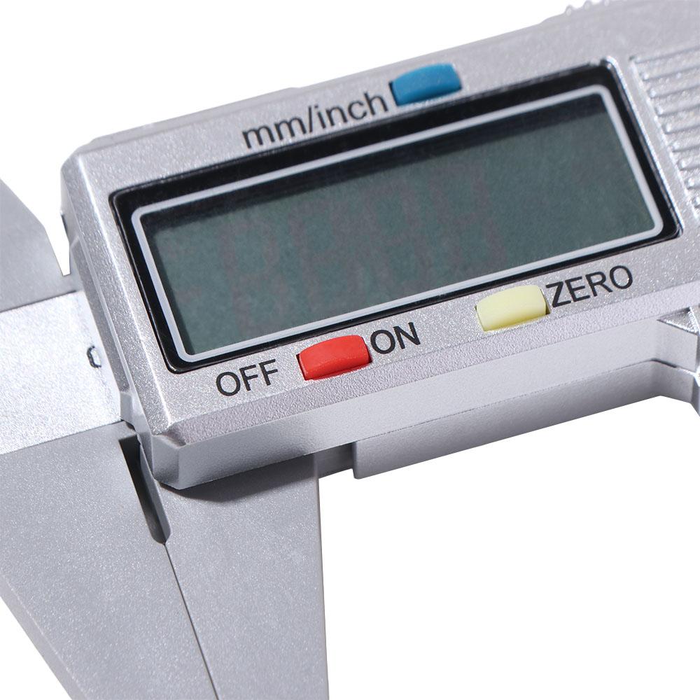 0-150mm Electronic Digital Caliper Inch/Metric Digital Display Vernier Caliper Multi-purpose High-strength Plastic Digital Ruler