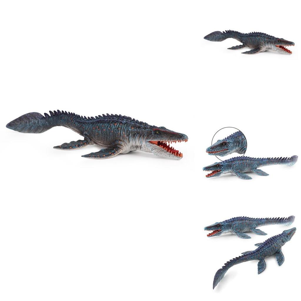 Realistic Mosasaurus Toy Plastic Figure For Kids Highly Detailed And Hand Painted