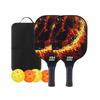 Ensemble de raquettes de pickleball en fibre de verre