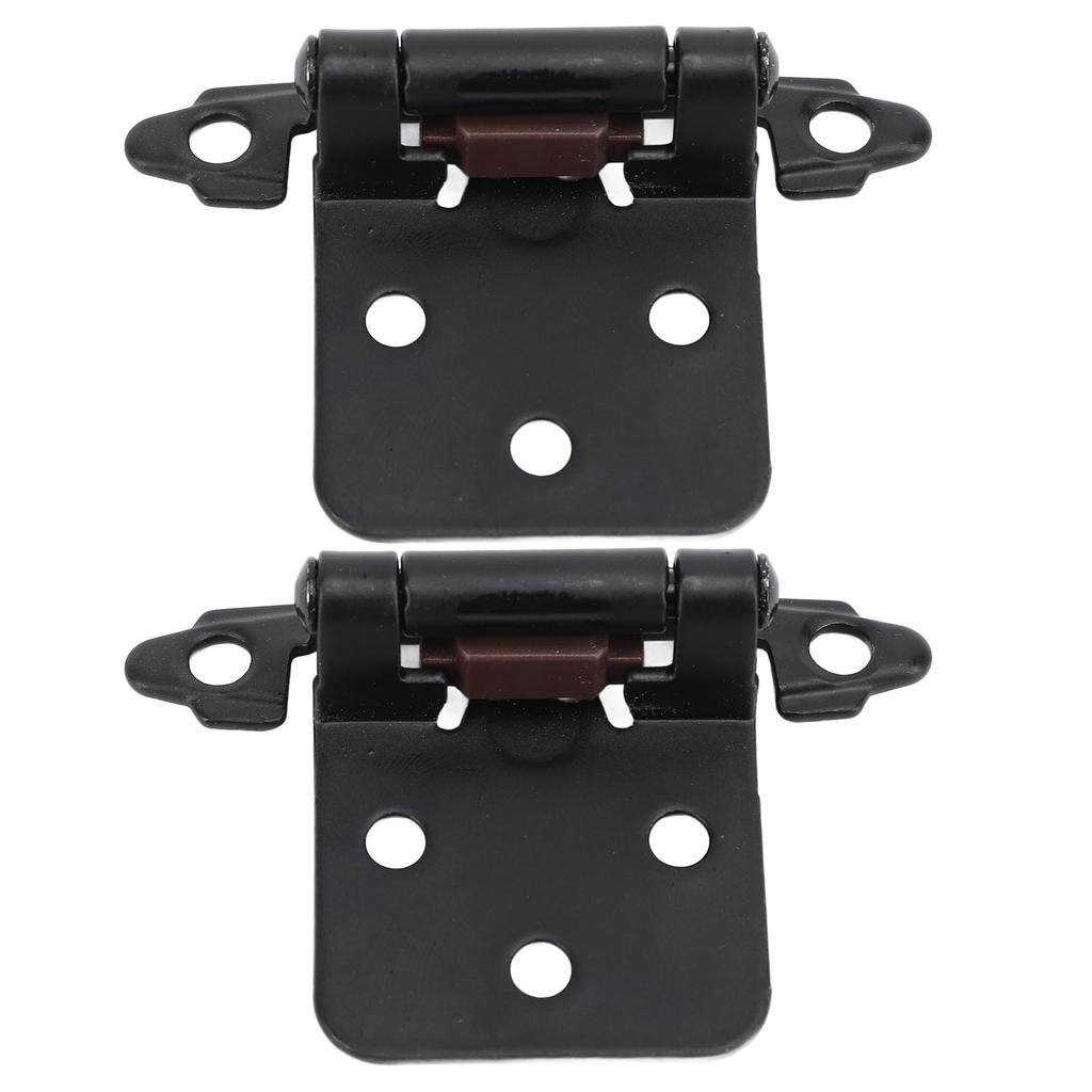 RV Cabinet Hinge 1 2in Overlay Self Closing Cabinet Hinge Hardware for Rv Boat Bathroom Kitchen Black
