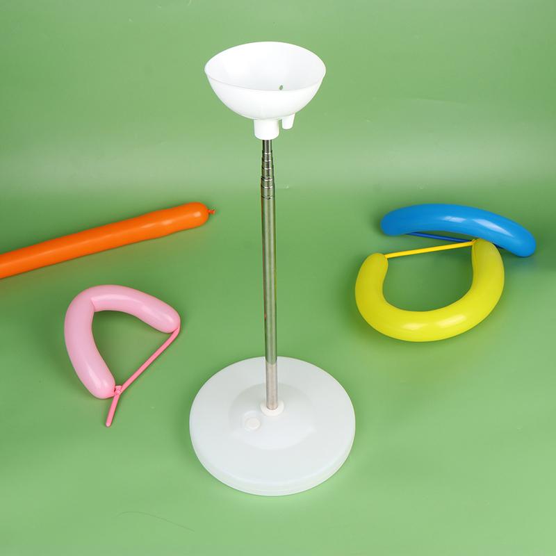 1Set Adjustable Balloon Column Stand Kit Metal Pole Plastic Base For Wedding Birthday Party Baby Shower Christmas Decoration