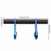 Bicycle Handlebar Bracket Extension Mount Holder for Bike Light Flashlight Speedometer(Blue)