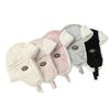 New Winter Hat for Women's Warm Velvet Thickened Cold Proof Lei Feng Hat Outdoor Cycling Windproof Hat Ear Protection Head Hat