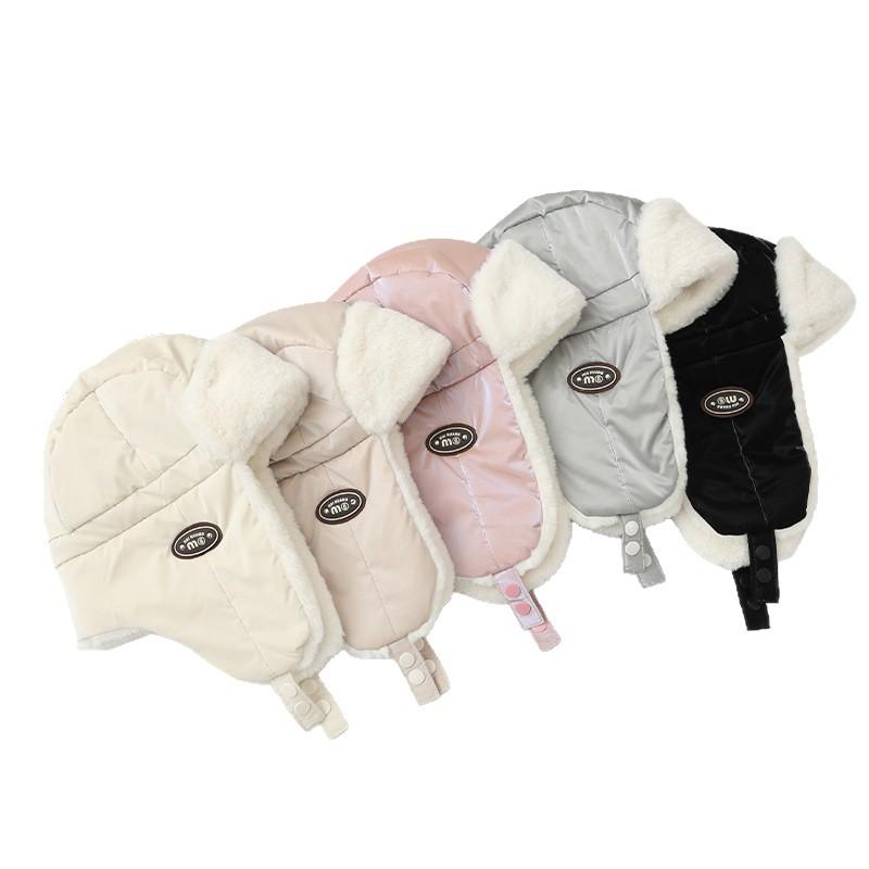 New Winter Hat for Women's Warm Velvet Thickened Cold Proof Lei Feng Hat Outdoor Cycling Windproof Hat Ear Protection Head Hat
