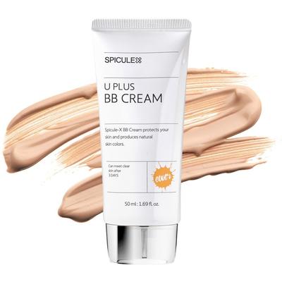 SpiculX Lipnus pagrindas su SPF BB kremu Maskuoklis Regeneruojantis BB U+ BB kremas Unisex, 50ml, 1 vnt.