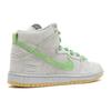 Nike Sb Dunk High Silver Box Skateboard Shoes 313171-039