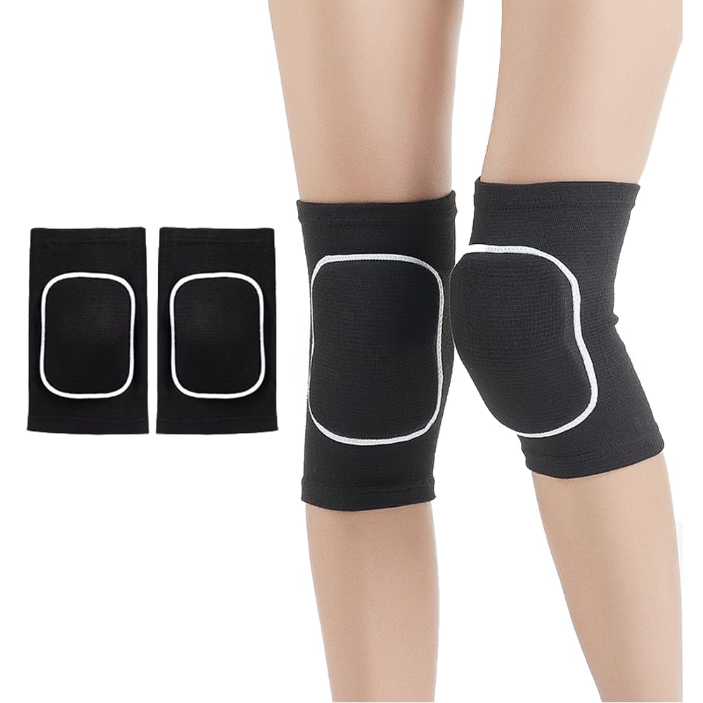 YFFSFDC Knebeskytter Kne Støtdempende Kne Dobbel Knebeskytter Reduserer og Gir Kompresjon for og Sett med 2 Beskyttere, Beskyttere, Puter, Sett, Vaskbar, Støt,
