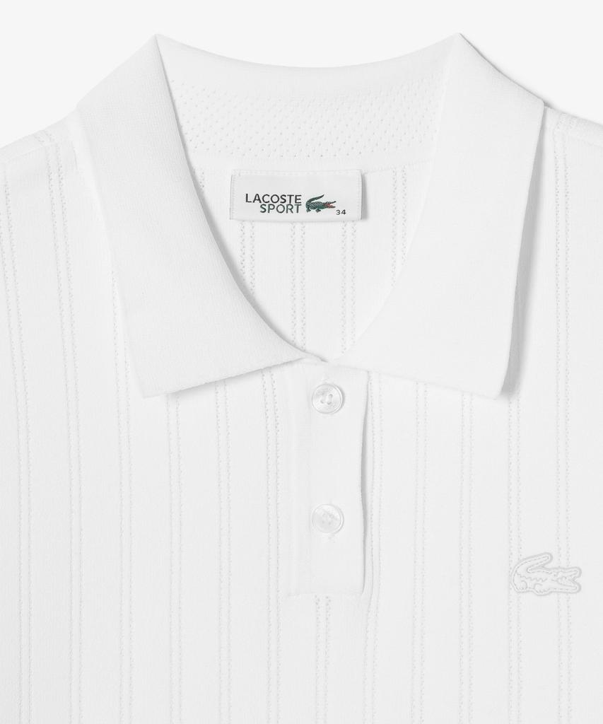 LACOSTE Women'S Golf Scalloped Polo Sweater Af331E-56G 001