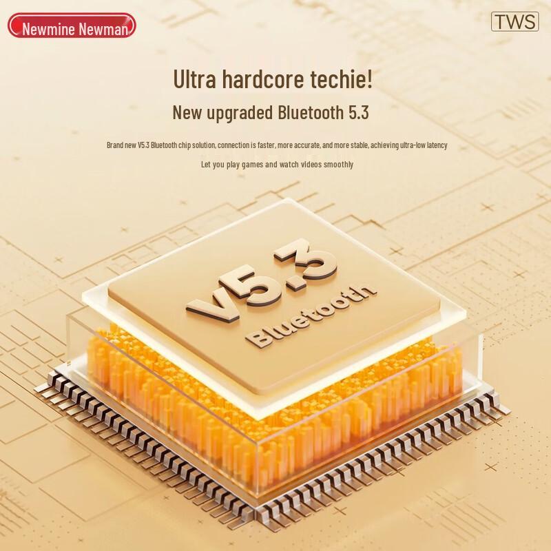 Newmine T11 Smart Wireless Half-in-Ear Earphones