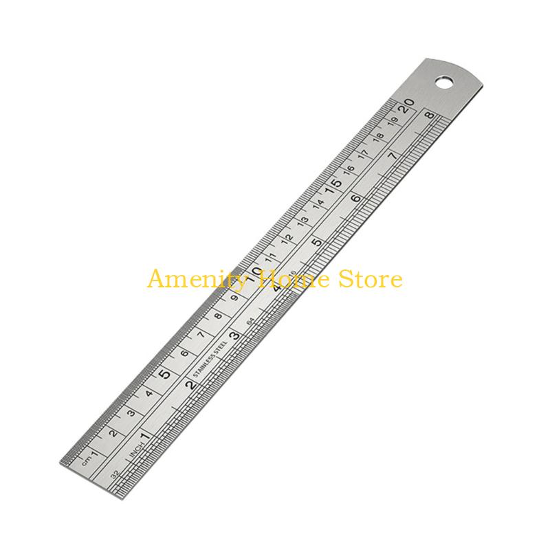 

F26C Double Side Metric Royal Ruler Steel Construction for Accuracy Measurement