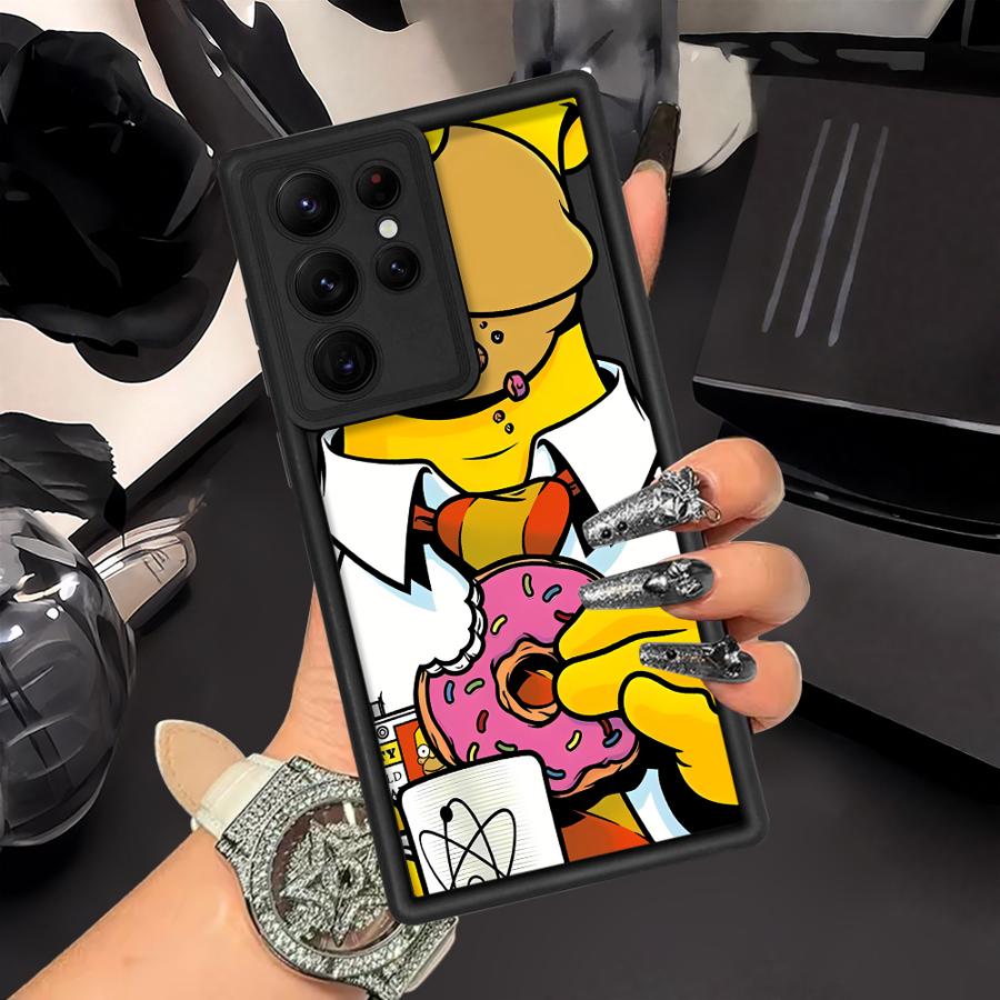 

Чехол для телефона Samsung Galaxy S25 S25 S23 S20 FE Note 20 Ultra S24 ultra S21 S22 Plus The S-simpsons Galaxy S20 Ultra