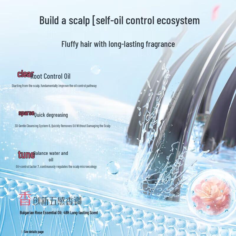 Adolph Essential Oil Fragrance Shampoo for Oil Control