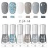 Water-based Nail Polish Set, No Baking, Quick Drying, Environmentally Friendly, Odorless, White Fine Flash Nail Polish Glue