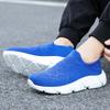 Men's Fashion Sports Shoes Breathable Thick Soled Black Outdoor Walking Shoes Anti Slip Men's Casual Daily Running Sports Shoes