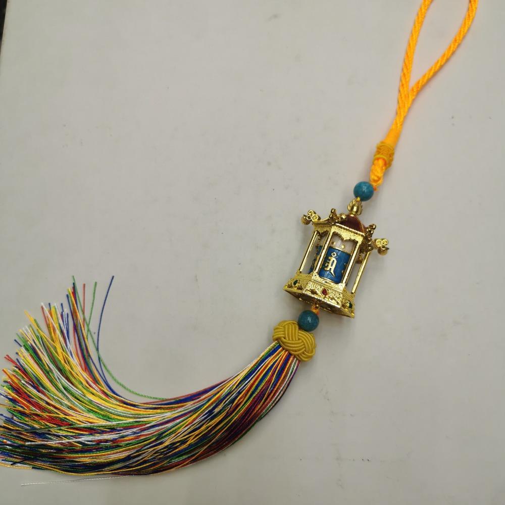 Tassel Ornament Zinc Zinc Alloy Pendant Ornament Crafted Zinc Zinc Alloy Vehicle Interior Decoration Daily Driving синий