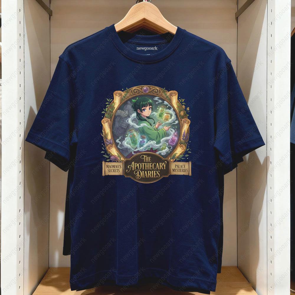 Apothecary Diaries Maomao Anime Tshirt Man Casual Cotton Graphic T Shirts Creative Streetwear Camisetas Harajuku Tops Tee
