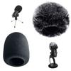 LJJDBZYD Microphone Microphone Sponge Hairy Noise Microphone Accessory Windscreen, Windscreen, Windscreen, Reduction,