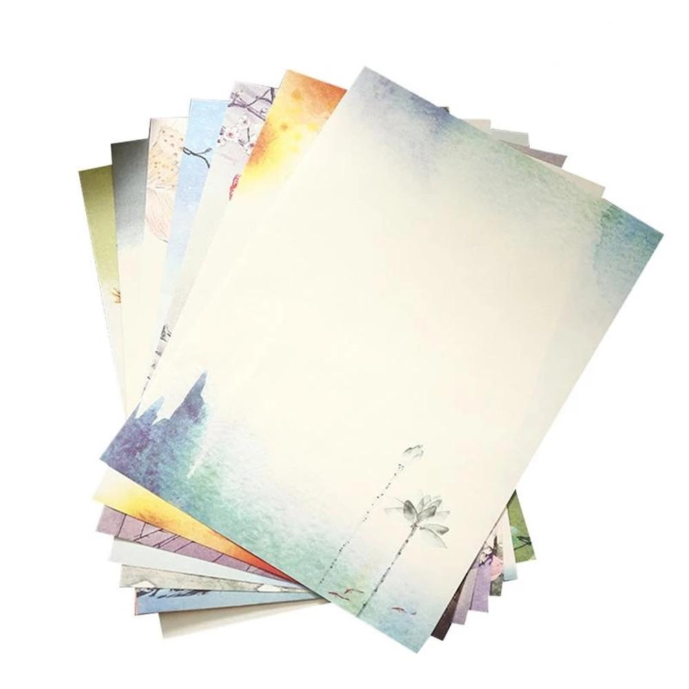 Letter Pad Chinese Style Envelope Paper Stationery Papers Writing Paper Letter Vintage Envelope