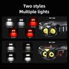 COB Owl Mini Headlamp Running Warning Headlight Portable Rotating Hunting Magnet LED Head Flashlight Camping Fishing Head Lamp