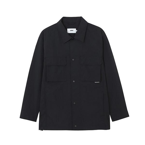 Jambangee Men'S Out-Pocket Shirt-Style Jacket (Semi-Oversized Fit)_An1Wsk102-Bk