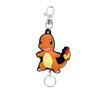 SK Japan Pokemon Rubber Reel Keychain Charmander