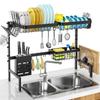 MERRYBOX Dish Large 2 Dish Dish Kitchen Storage Dish Large Dish Storage Easy To Expandable Dish Drainer 1 Drainer, Capacity, Tier, Horizontal,