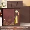 A5 Custom Logo Notebook Gift Set - Business & Student Diary with National Trend Design