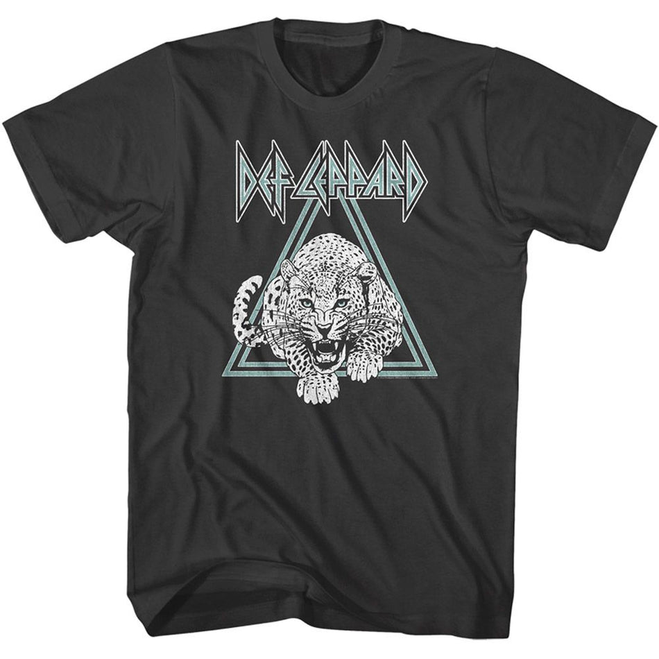 T-shirt Def Leppard 1983 USTour Vintage Street Hip Hop Hommes Femmes Coton Manches Courtes Streetwear Harajuku Vêtements Féminins Masculins