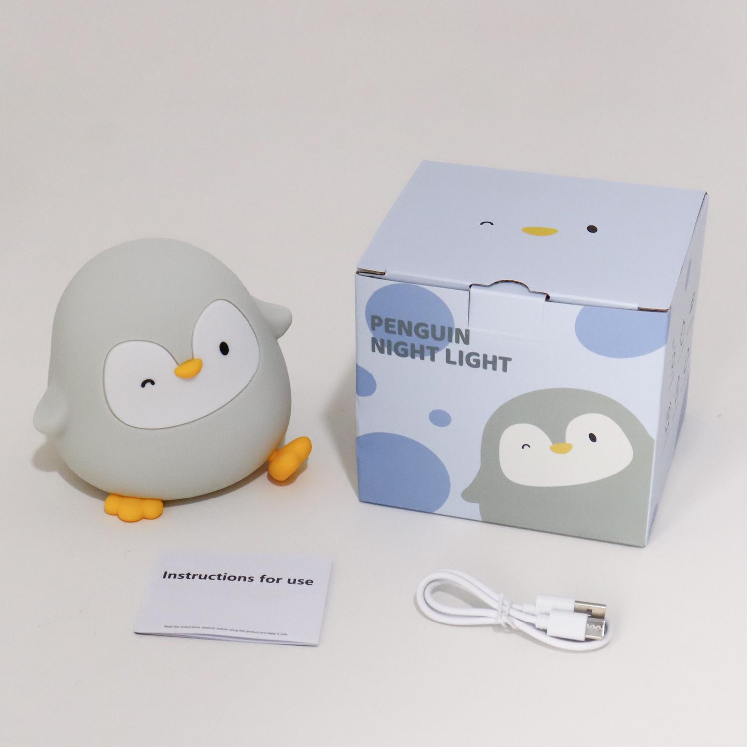 

Silicone Night Light: Bedside Sleep Aid & Baby Gift 0.5