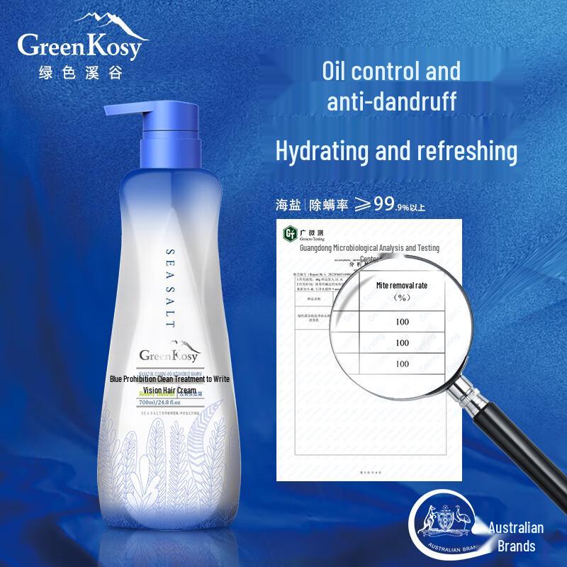 GreenKosy Sea Salt Anti-Dandruff Shampoo