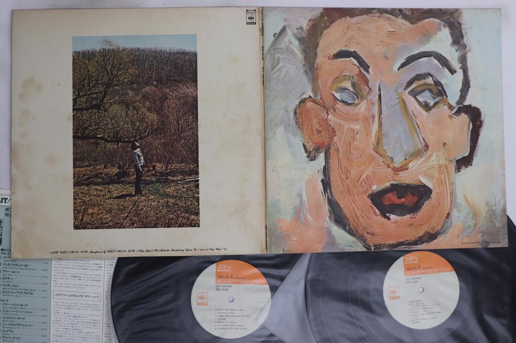 LP Record BOB DYLAN - Self Portrait 40AP27980 CBS SONY 1976 Japan Rock Used