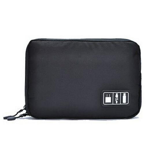 Travel Digital Accessories Organizer: Earphone & Charger Storage Bag