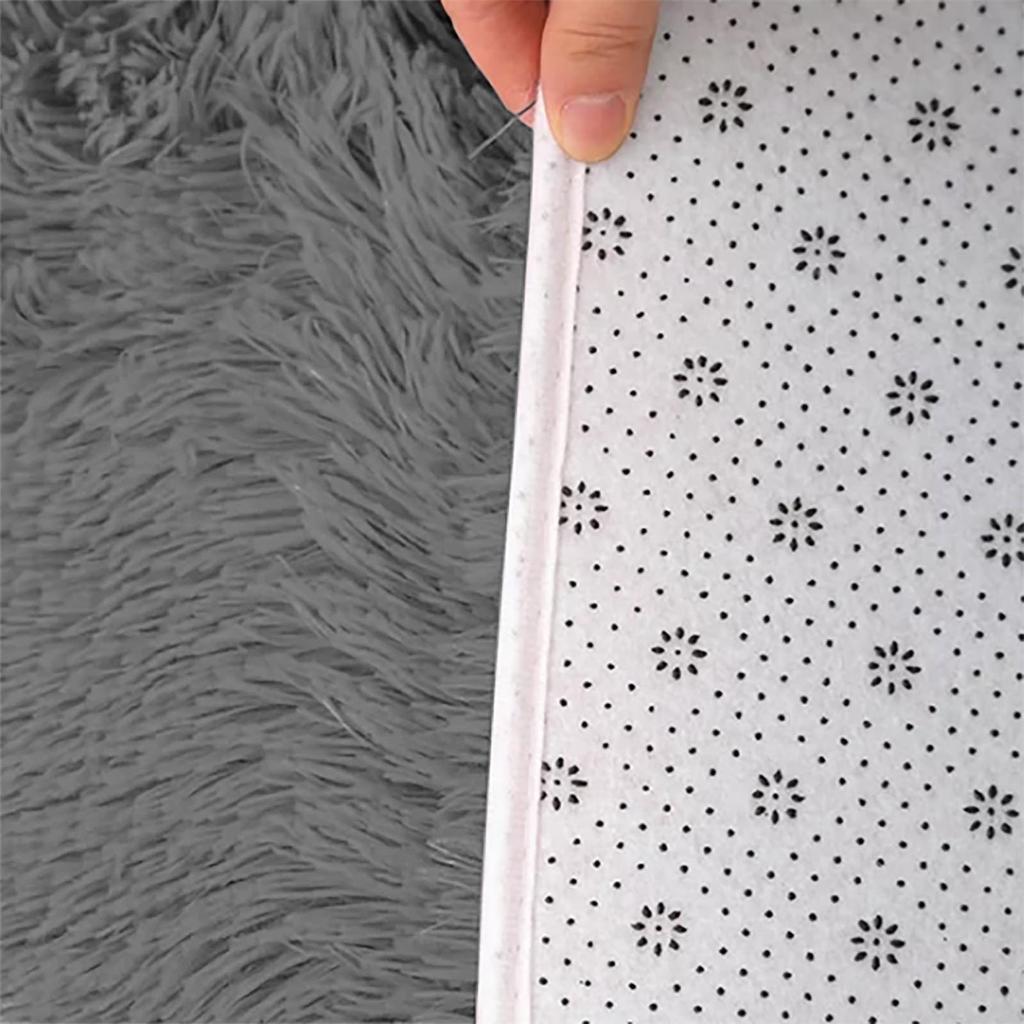 Badkamer Decoratief Kleed Set van 3, Chenille Pluche Groot Kleed, Kleed en Toiletbrilhoes met Antislip Rubber Achterkant