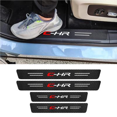 Side Step Guard Compatible with All Series Such As Toyota ZYX11 ZGX10 NGX10 NGX50 Door Guard Sticker Made of Leather High Quality Material Scratch