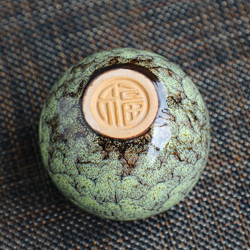 Šálek na čaj jednotlivý kus kiln change Tianmu glazura Jianzhan mistrovský šálek čajový šálek keramický espresso šálek kiln change glazura