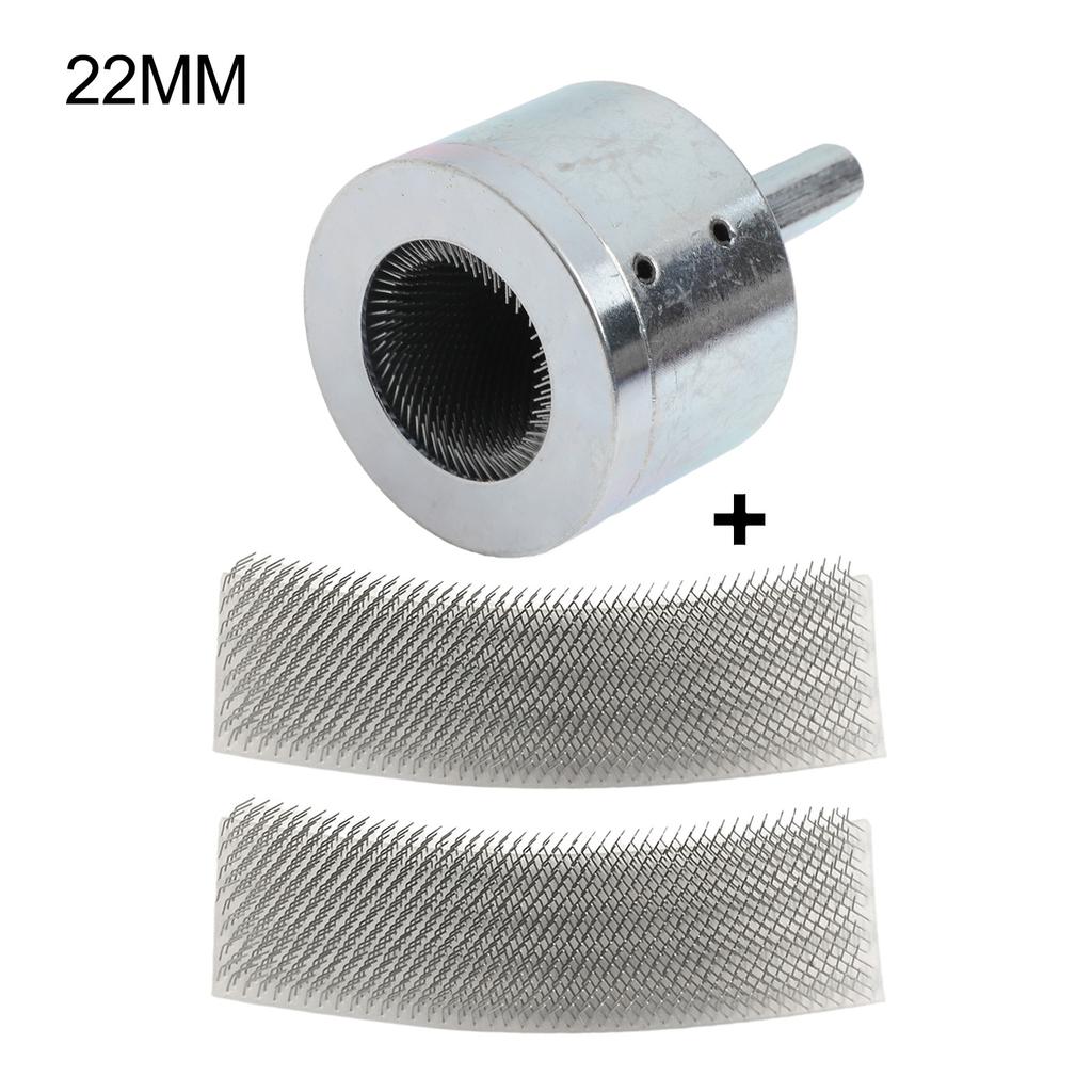 3PCS Metal Pipe Cleaning Brushes with Hexagonal Handles Essential Tools for Effective Deburring of Copper Pipes