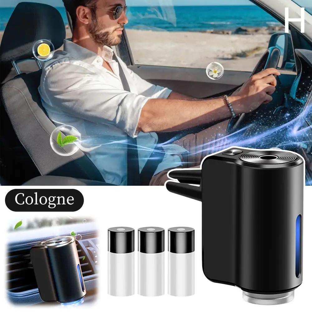 NEW Car Electric Air Diffuser Aroma Auto Air Vent Humidifier Aromatherapy Essential Air Oil Freshener Perfume Mist Car With L7Q9