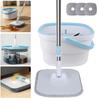 1 Set Sewage Separation Hands-Free 161° Spin Home Lazy Mop Dust Removal Mop Dry And Wet Use Perfect Mops Floor Cleaning Tools