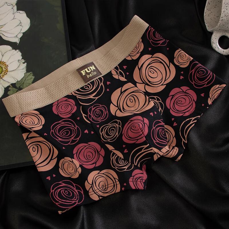 FitonTon Men's Breathable Anti-Bacterial Cotton Boxer Briefs