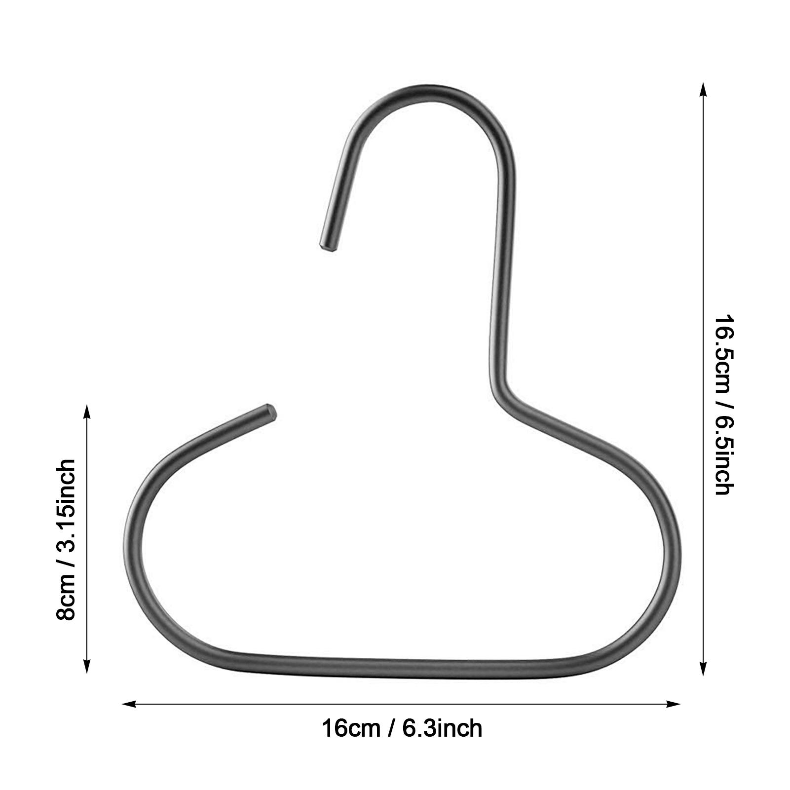 Luxury Metal Hat Organizer Hat Racks Open Hook Wardrobe Space Saving Design Hanger for Home Dormitory Hat Towel Tie Organization 990₽