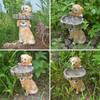 Garden Resin Decorations Animal Bird Feeder Hummingbird Outdoor Decorative Ornament Resin Crafts