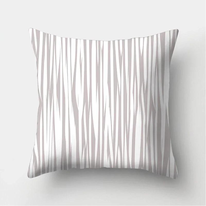 Pink Flamingo Flower Print Decorative Cushions Pillowcase Polyester Cushion Cover Throw Sofa Decoration Pillowcover